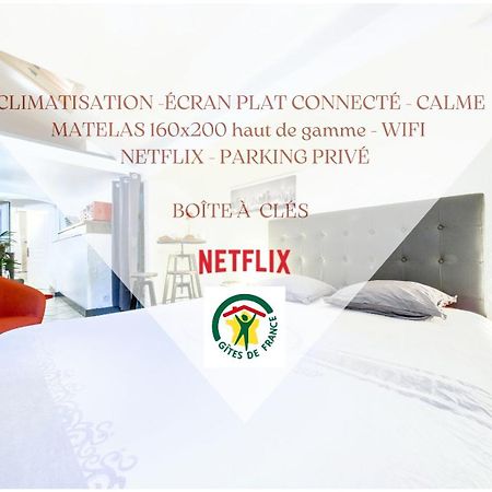 Studio Atypique Et Cosy, Classe "Gite De France" 5Min Centre, 15Min Gare, Lit Queen Size "Climatisation, Netflix Et Wifi, Parking, Lave Vaisselle, Boite A Cles Pour Arrivee Tardive - Gites La Tarine Albertville Exterior foto